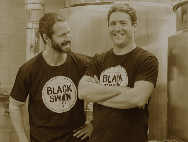 About Black Swan Brewing Co. History About Bruce Pepper and Ryan Stokes